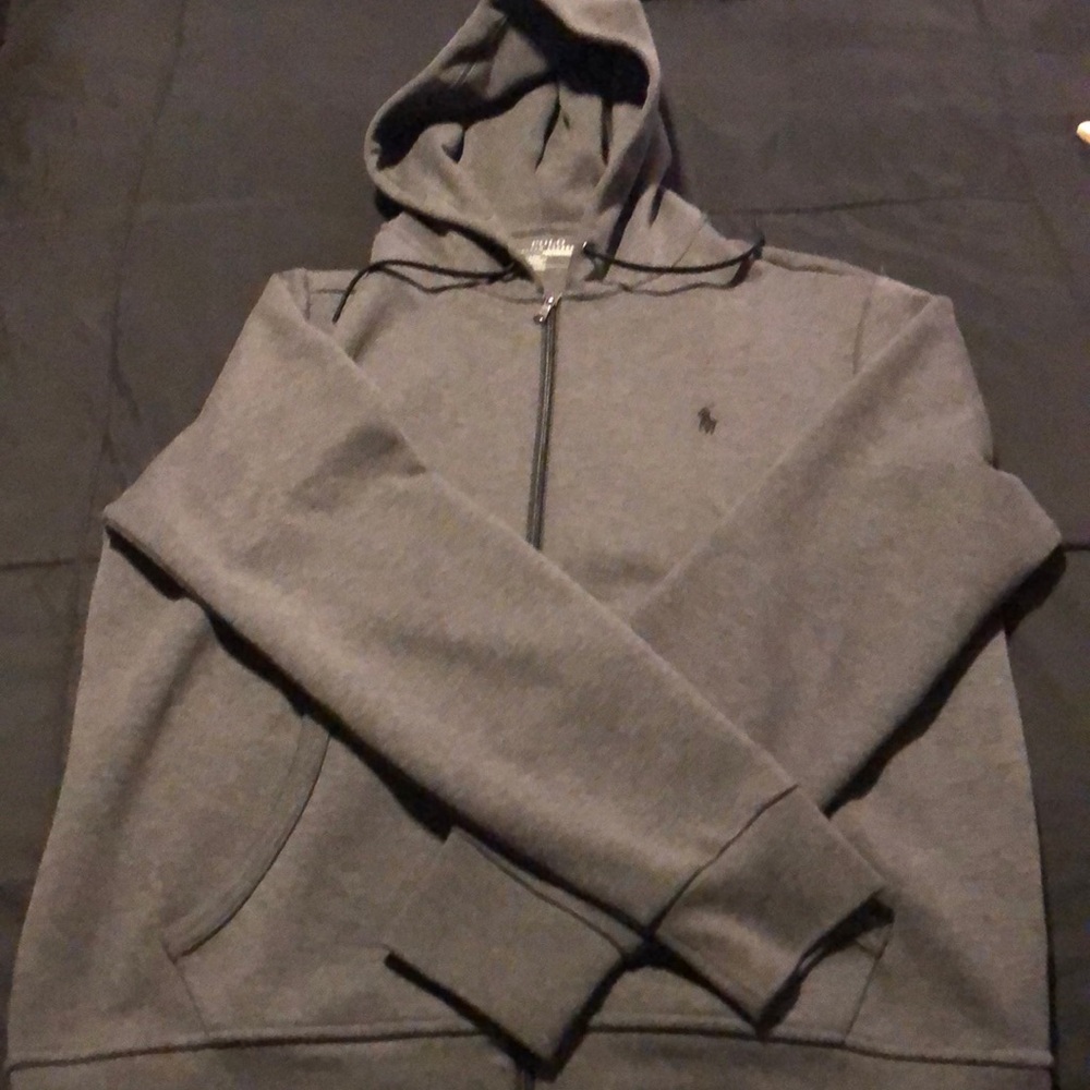 Polo double knit hoodie
